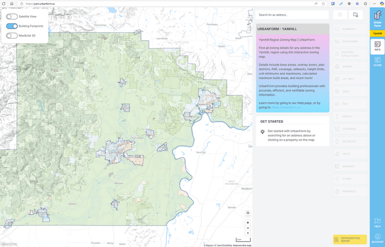 How UrbanForm is different from GIS, and why the distinction matters